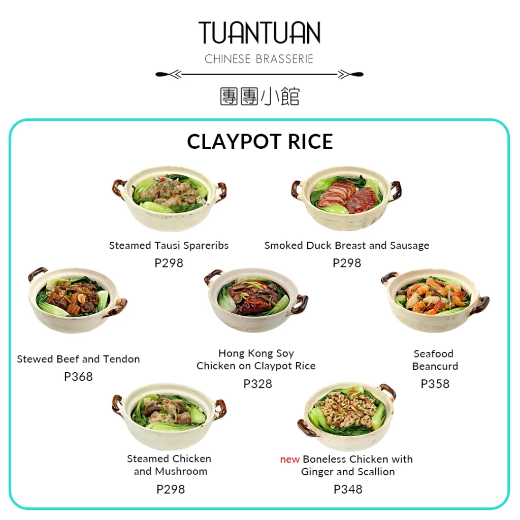 Tuan Tuan Claypot Rice Prices