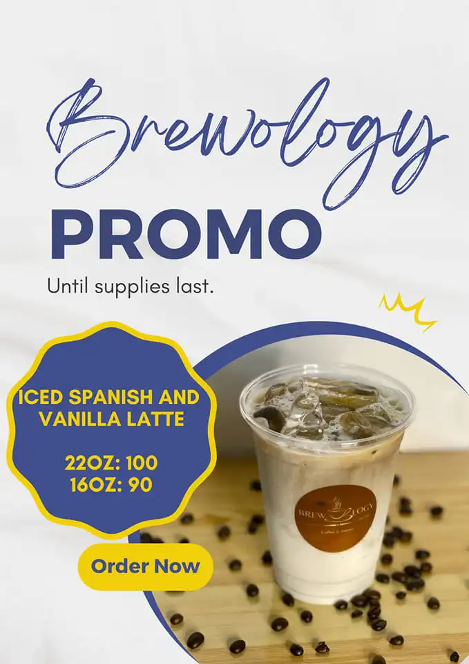 brewology menu promo