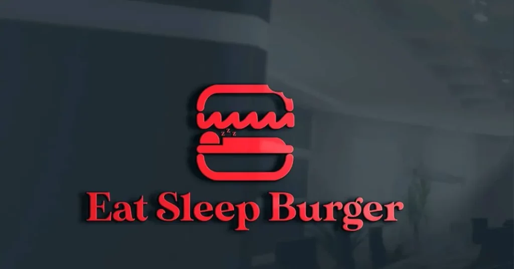 eat sleep burger menu