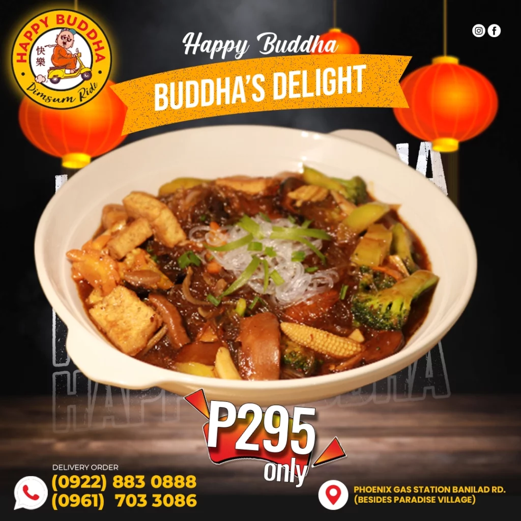Happy Buddha Dim Sum ride menu items