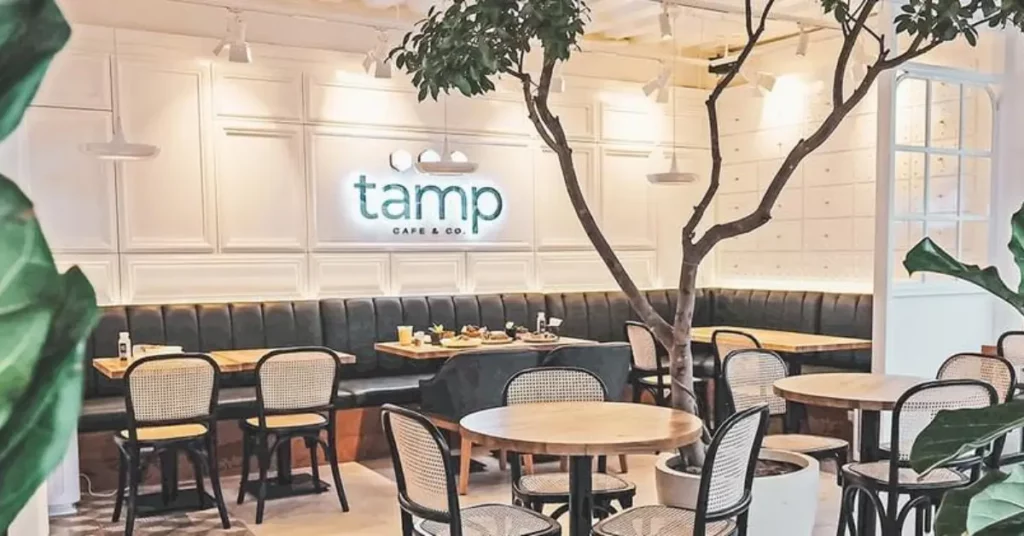 Tamp Cafe Menu