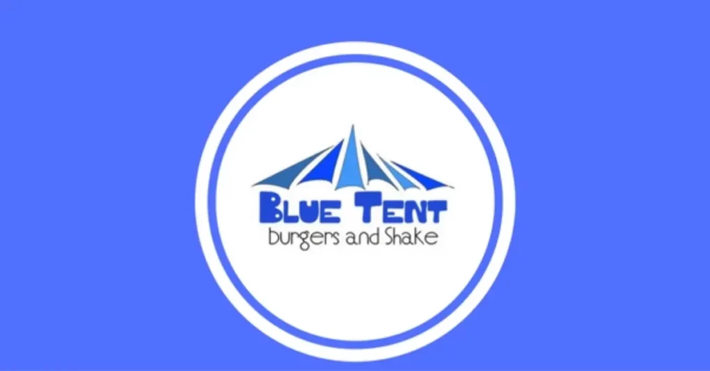 Blue Tent Menu